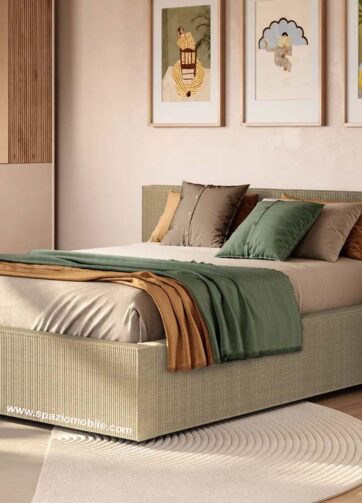 Letto Matrimoniale Cloud Tortora