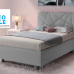 Letto Contenitore Pop Una Piazza e Mezza Grigio - immagine 2