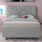 Letto Contenitore Pop Una Piazza e Mezza Grigio
