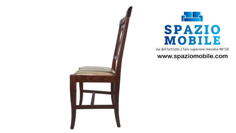 Sedia 157 Noce Stoffa - immagine 4