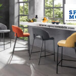 Set 2 Sgabelli Greta Grigio Chiaro - immagine 2