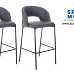 Set 2 Sgabelli Greta Grigio