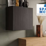 Pensile 55x50h cm Nero Frassinato