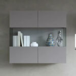 Vetrina Sospesa 95x88h Ardesia