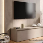 Porta tv 138x40h  Argilla - immagine 2
