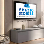 Porta TV 138x40h  Grigio Ardesia - immagine 2