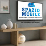Mobile Porta Tv 184-230x44h Cadiz e Argilla Con 1 Anta - immagine 2