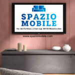 Porta tv 138x40h  Grigio Piombo