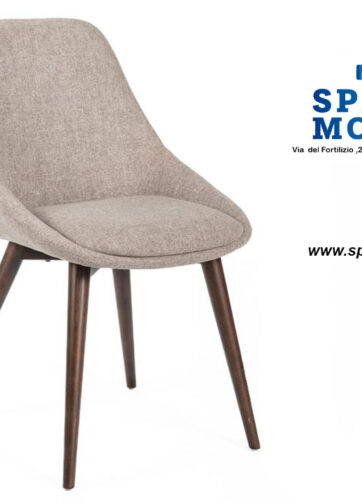 Sedia Astrid Marrone Chiaro