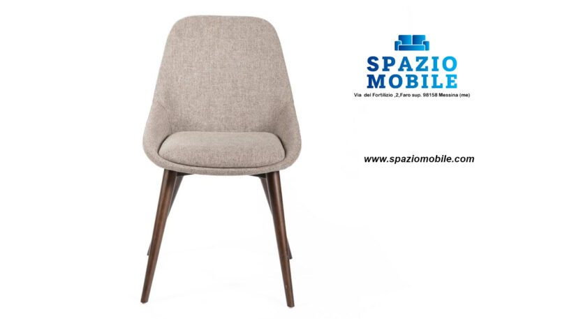 Sedia Astrid Marrone Chiaro - immagine 2