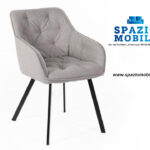 Sedia Elsa Grigio Chiaro