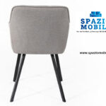 Sedia Elsa Grigio Chiaro - immagine 3