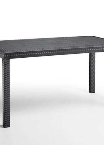 Houston Tavolo Rattan Antracite