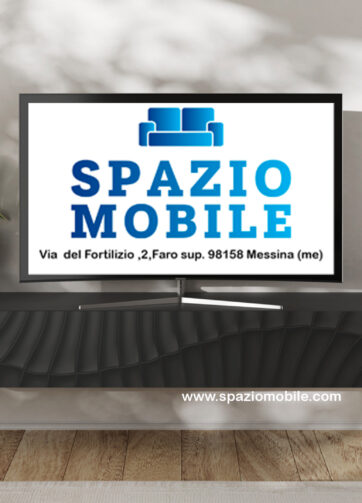 Porta Tv Pensile Snake 210 con 1 Anta a Ribalta