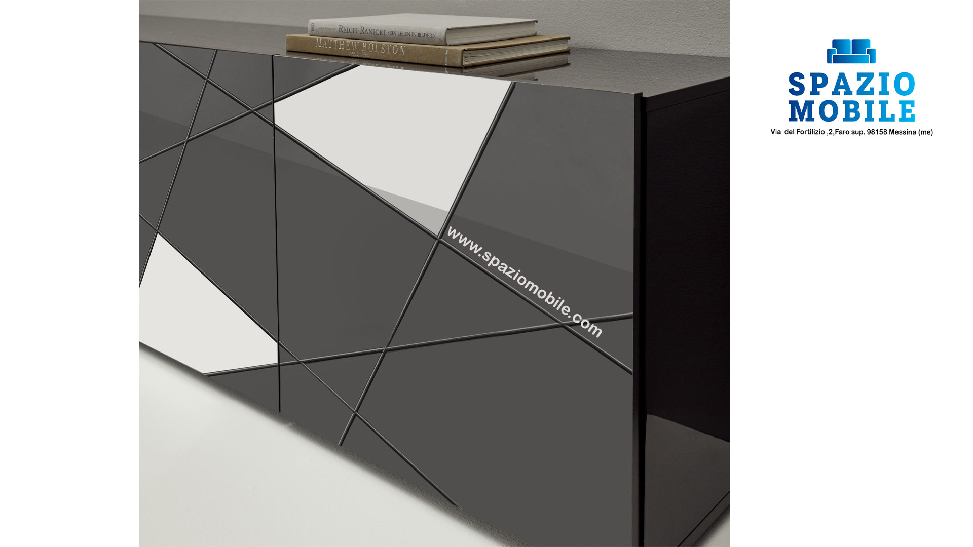 Madia Contenitore Vittoria Grigio - immagine 3