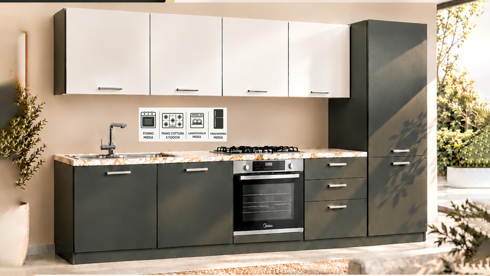 Cucina Kori 300 V